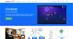 Desktop Screenshot of clickest.net